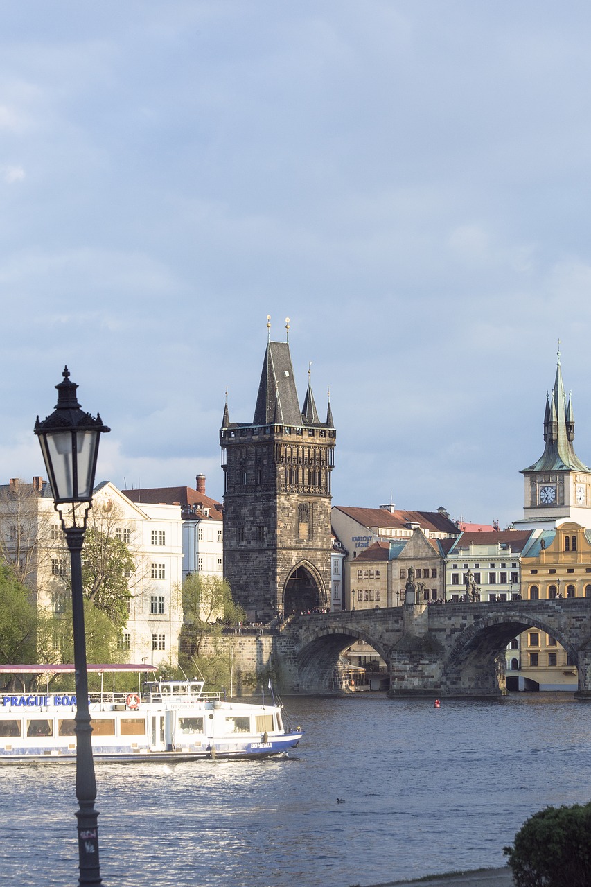 prague czech republic charles bridge free photo