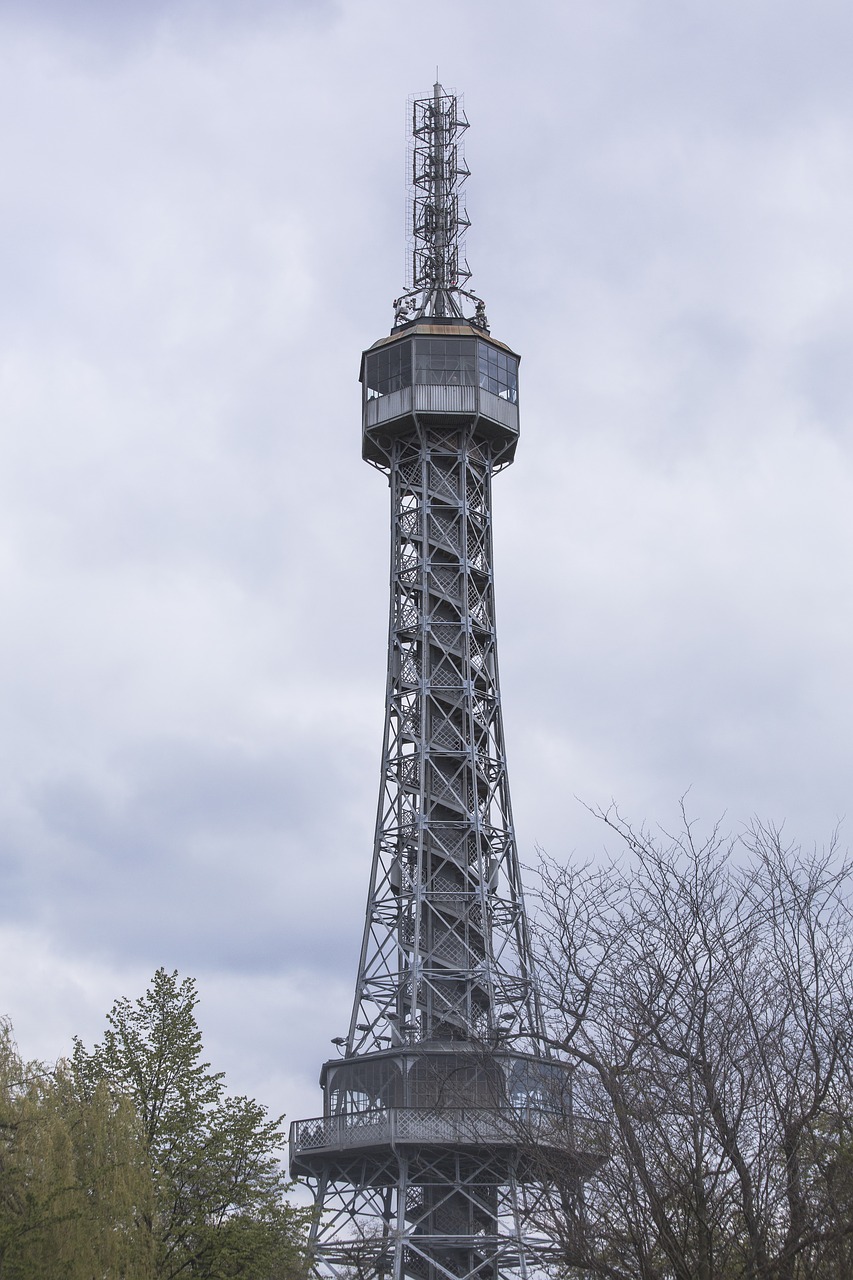 prague petrin view free photo