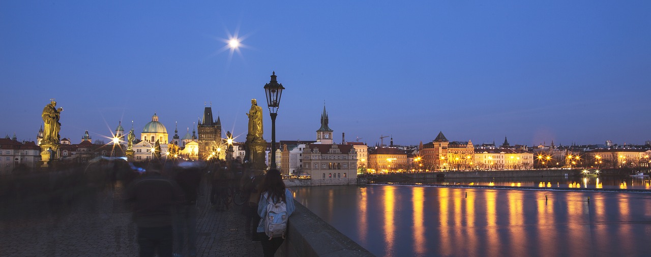 prague czech republic charles bridge free photo