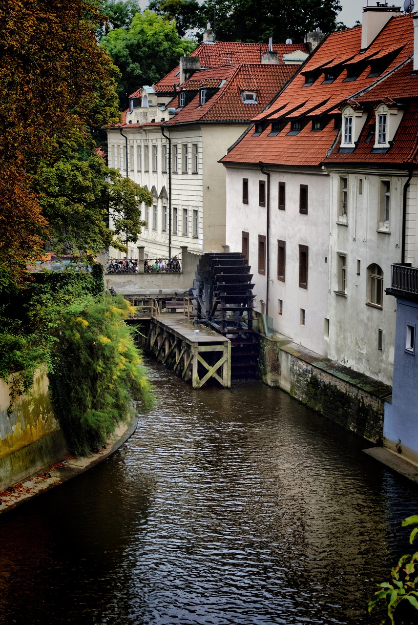 prague  kampa  river free photo