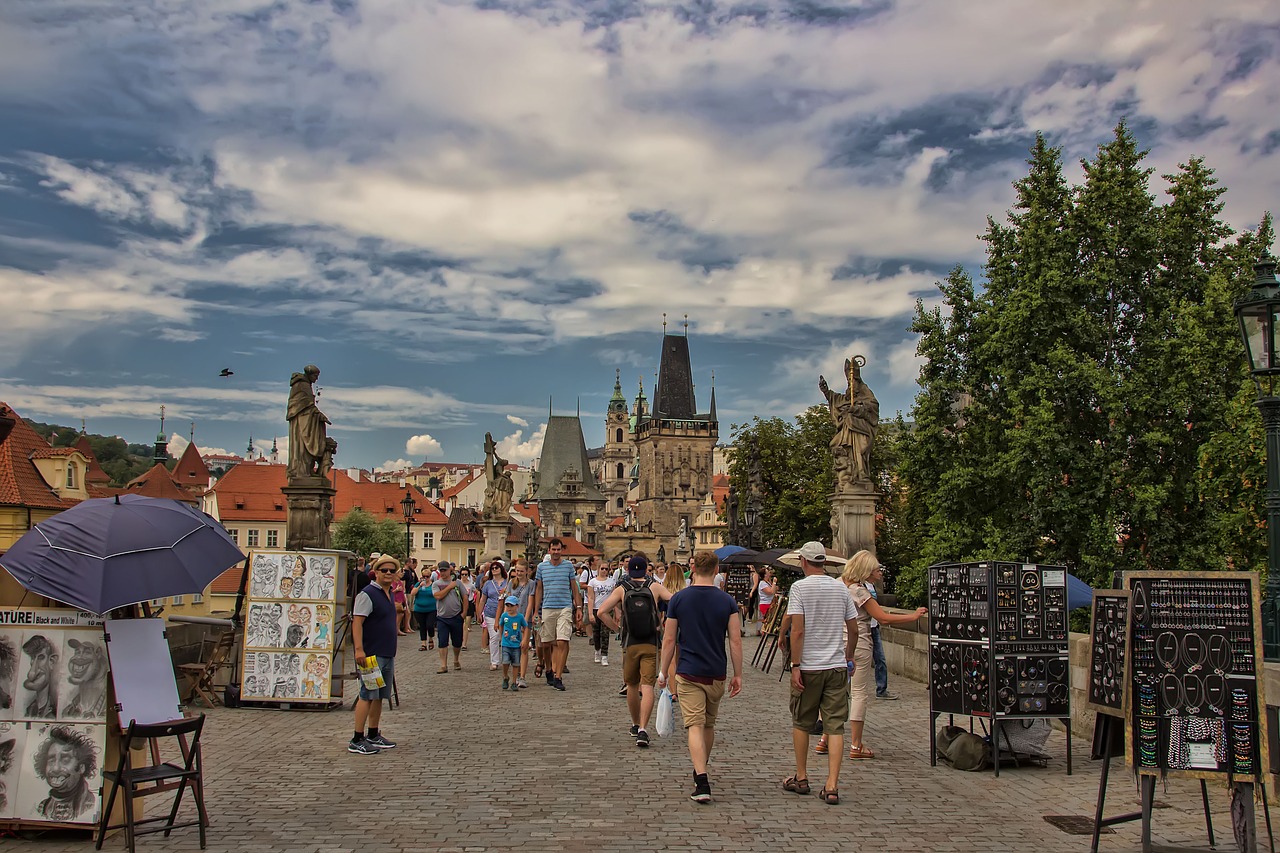 prague  charles bridge  czech free photo