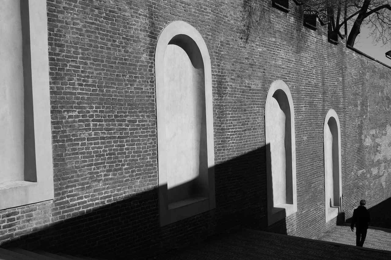 prague  shadow  architecture free photo