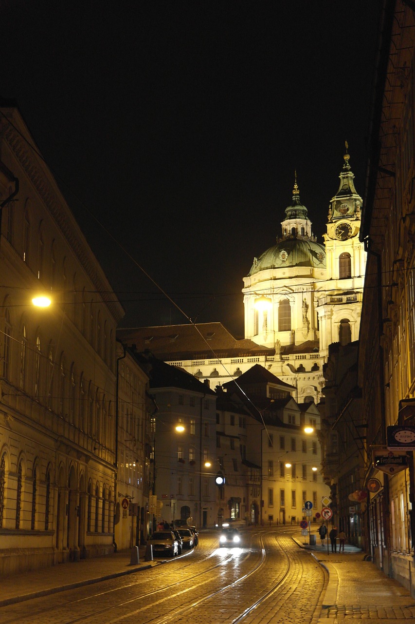 prague czech republic street free photo