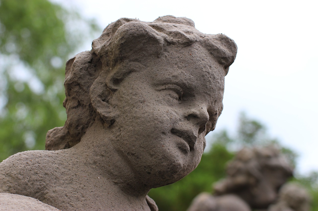 prague statue angel free photo