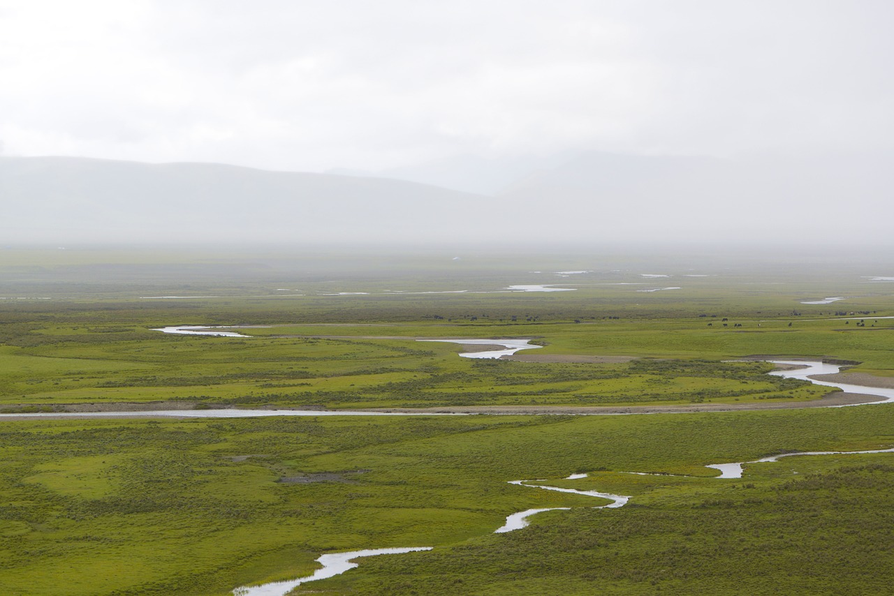 prairie landscape river free photo