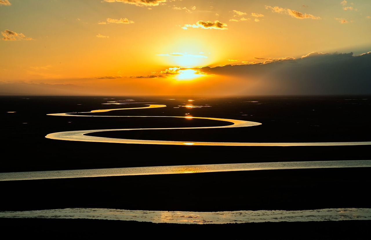 prairie sunrise the scenery free photo