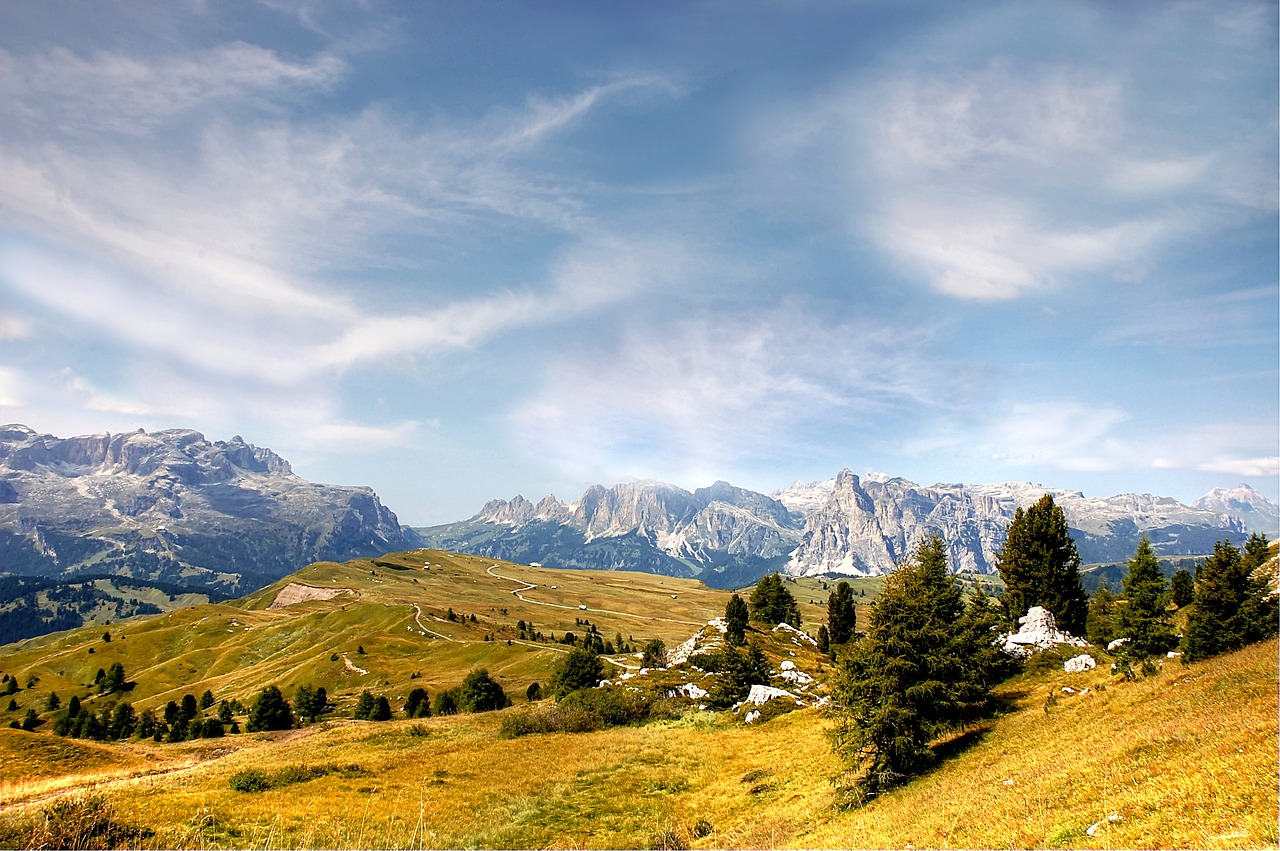 pralongia  dolomites  alm free photo