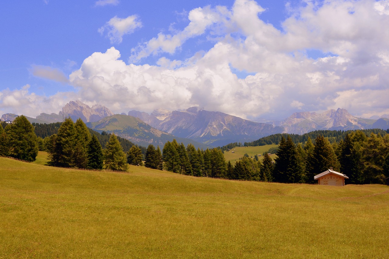 prato dolomites mountain free photo