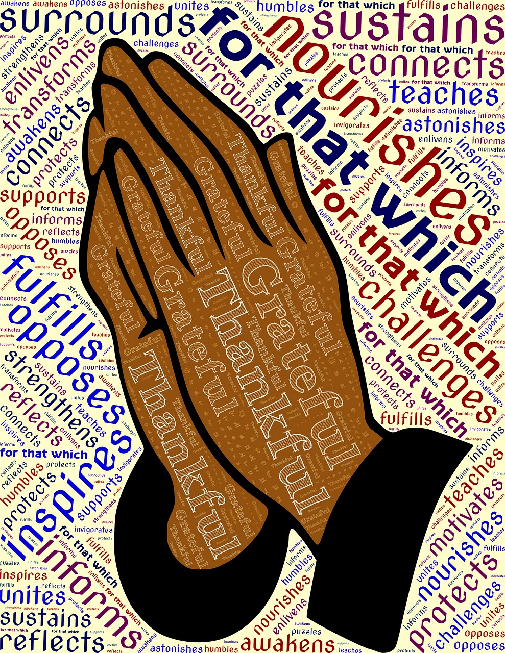 pray hands grateful free photo