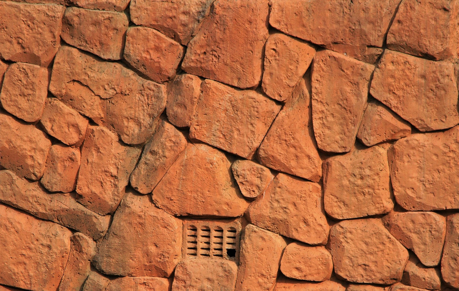 wall stones red-rust free photo