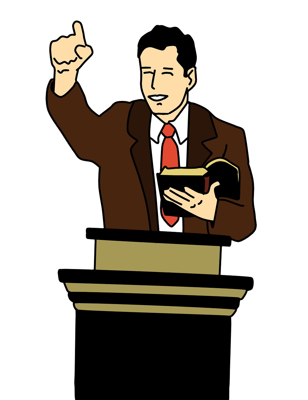 preacher illustration jesus christ free photo