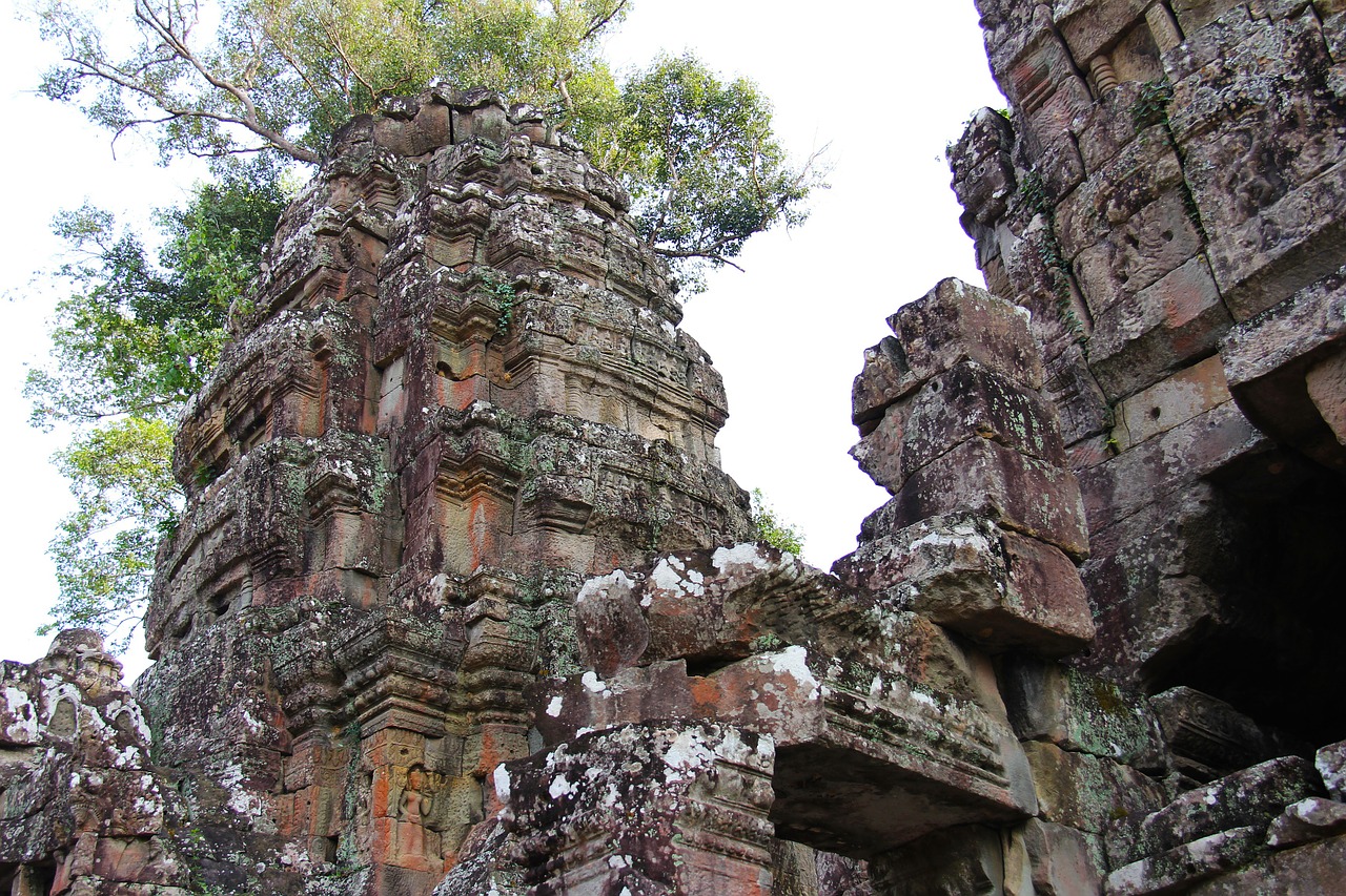 preah khan temple temple travel free photo