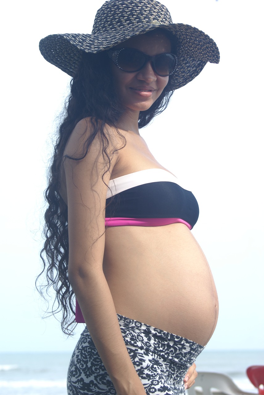 pregnant caribbean sea hat free photo