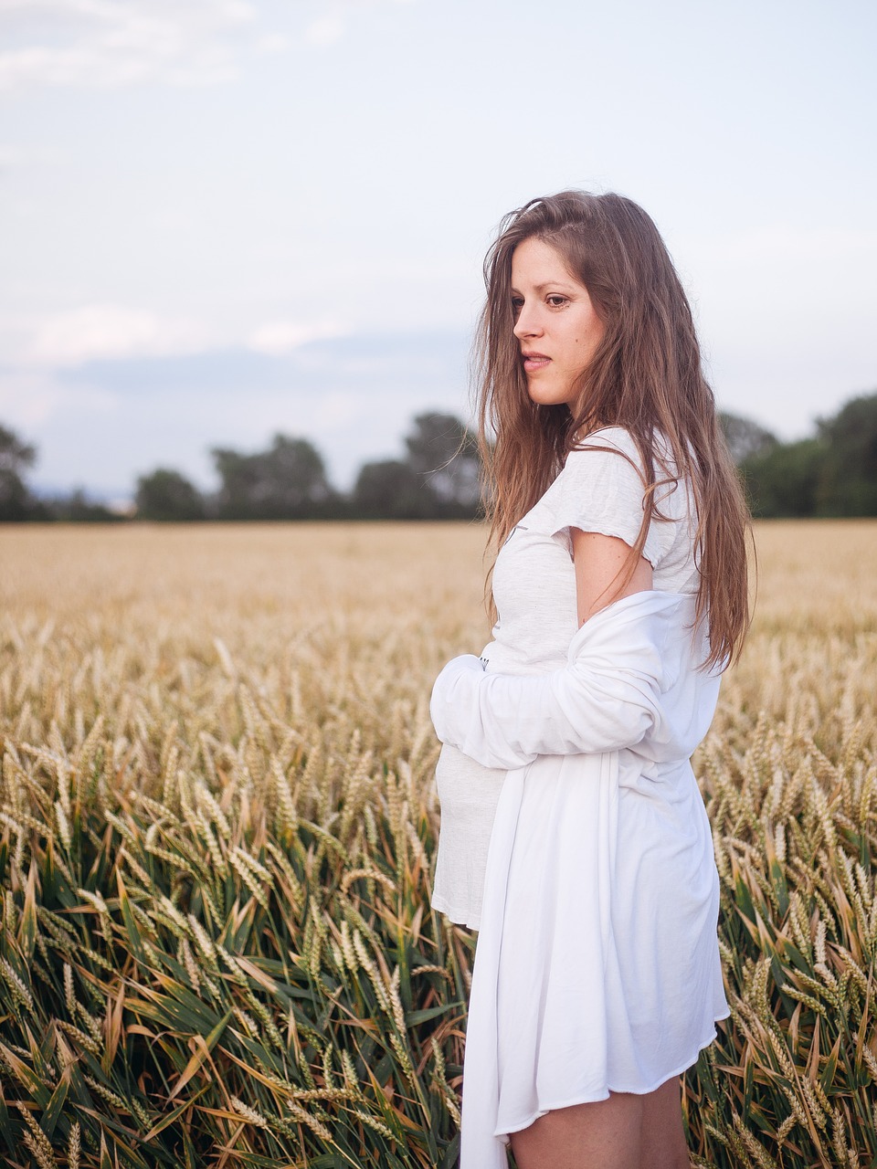 pregnant pregnancy hair free photo