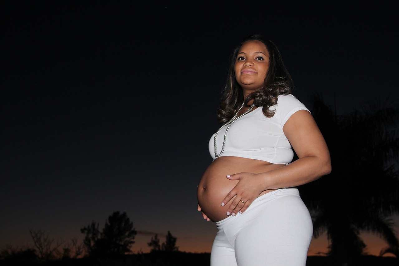 pregnant woman family pregnancy free photo