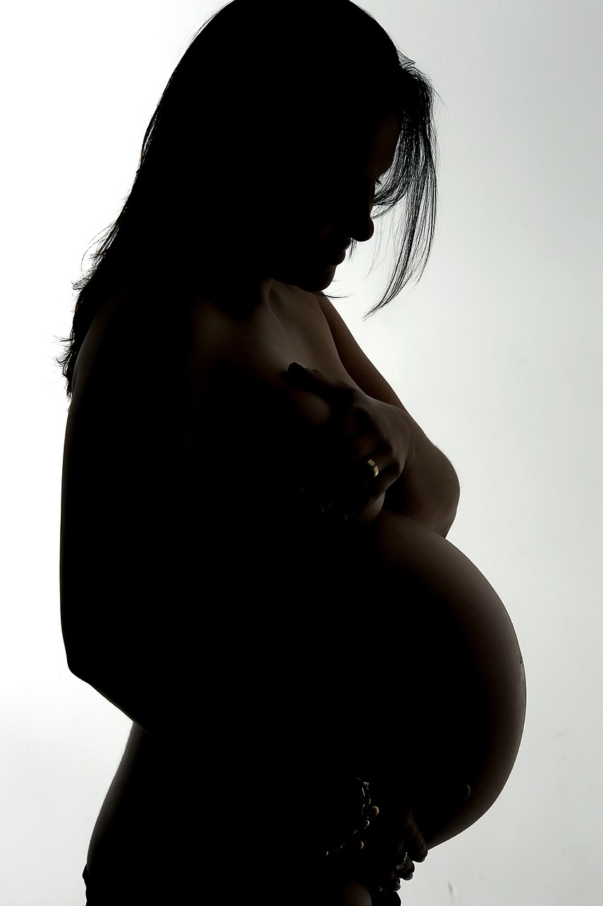 pregnant woman  pregnant  gestation free photo