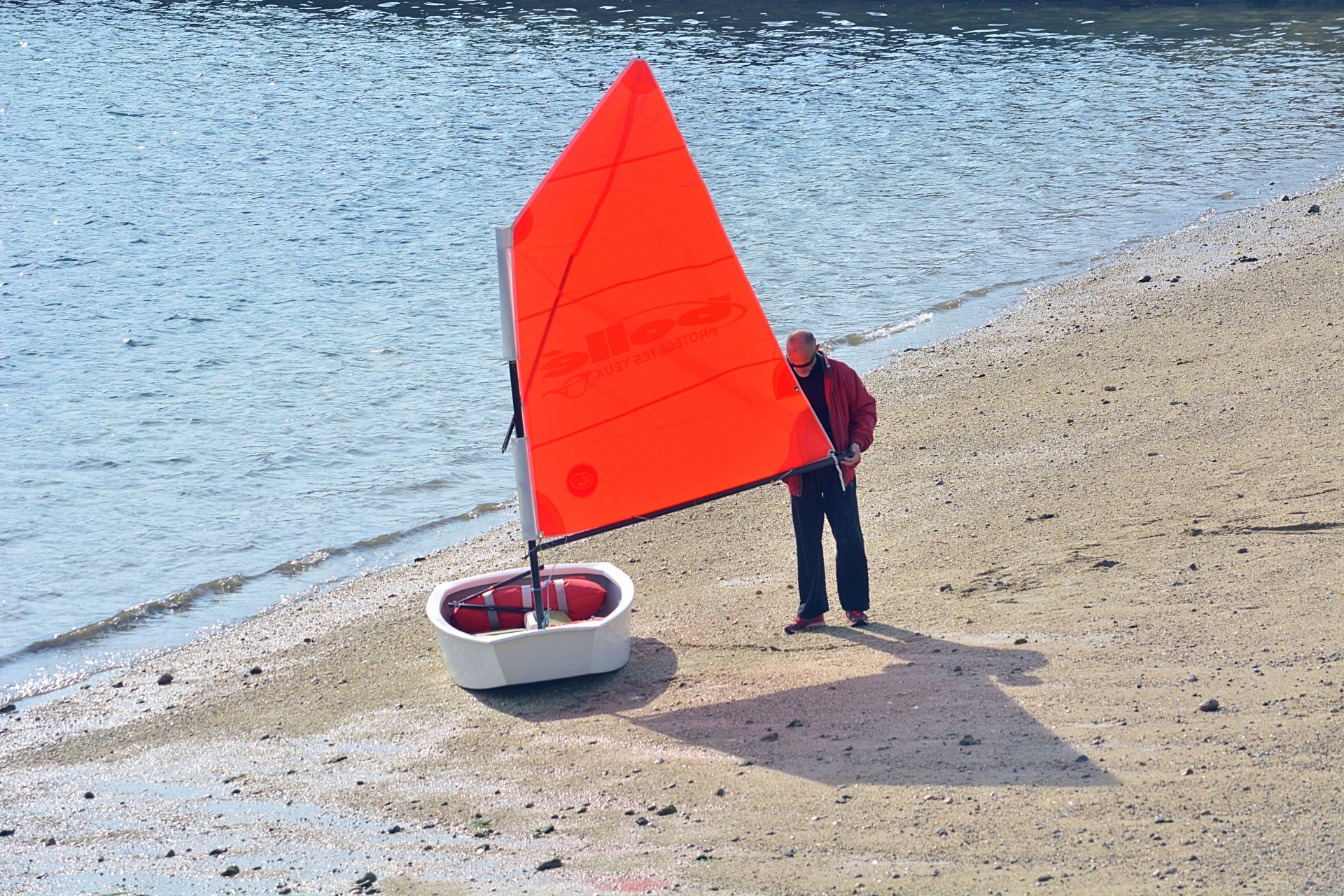 sailboat sail sand free photo