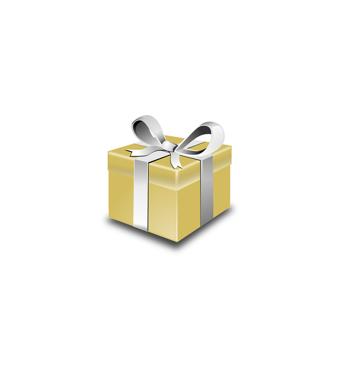 present gift gold free photo