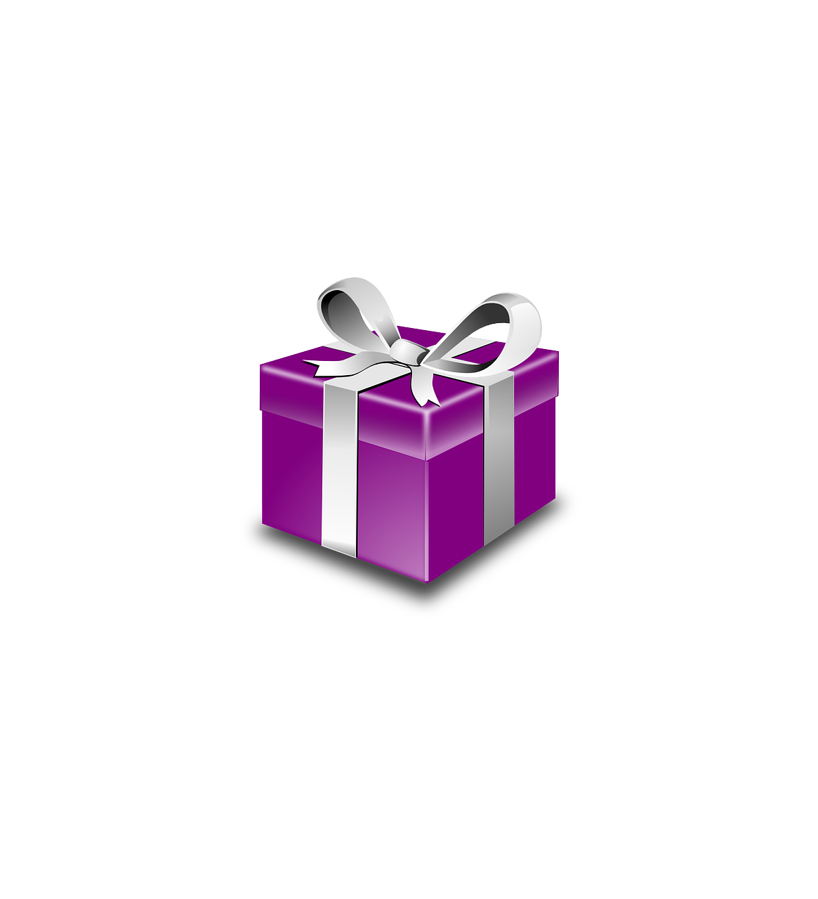 present gift purple free photo