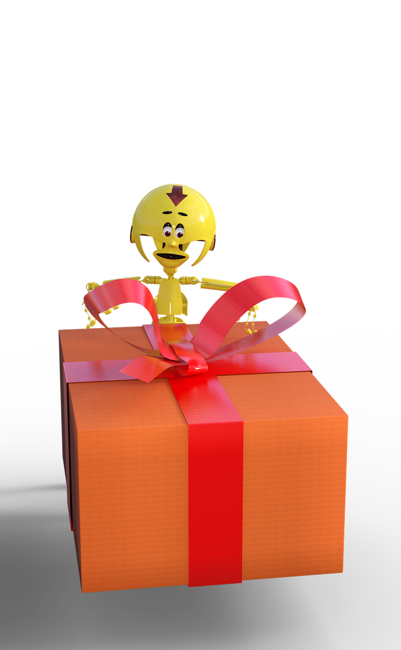 present gift box free photo