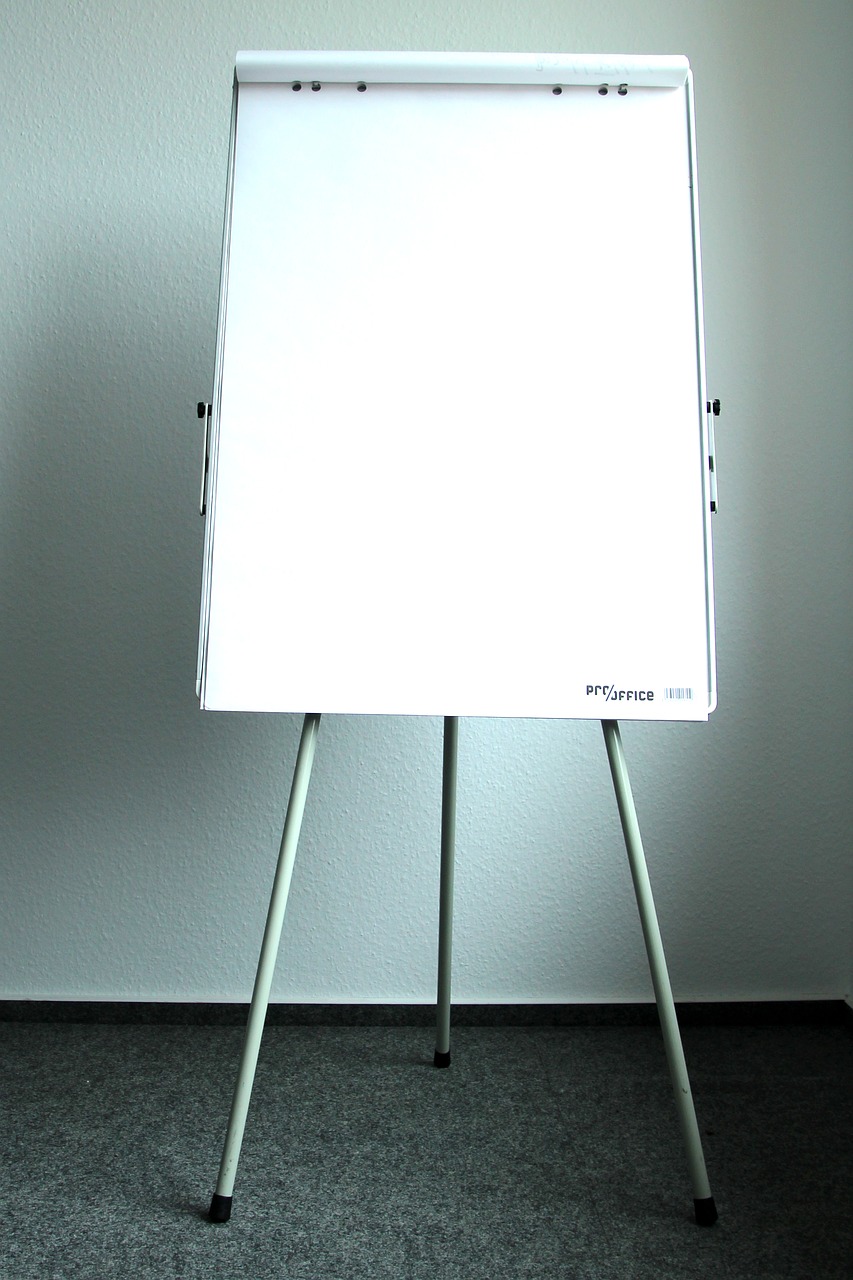 present flipchart board free photo