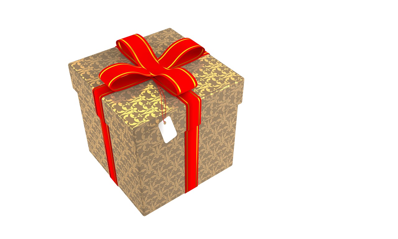 present gift box free photo