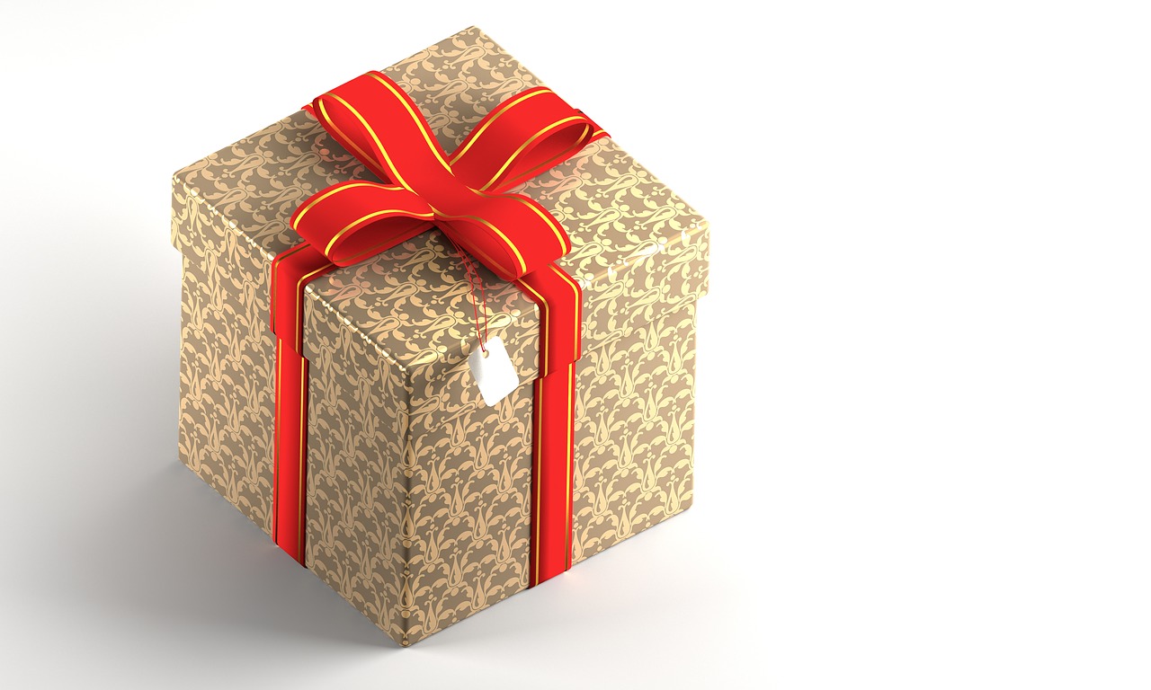 present gift box free photo