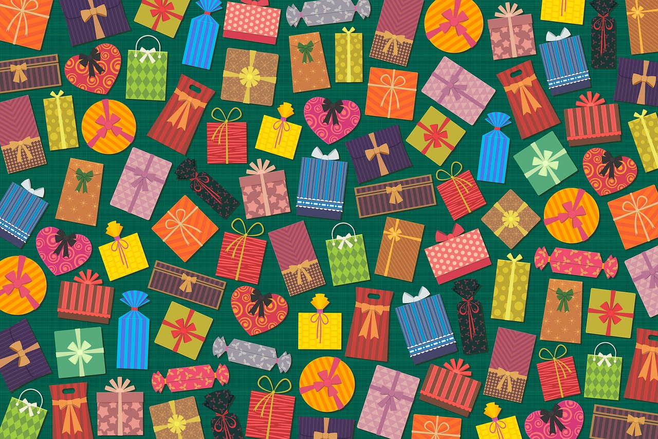 presents gifts background free photo