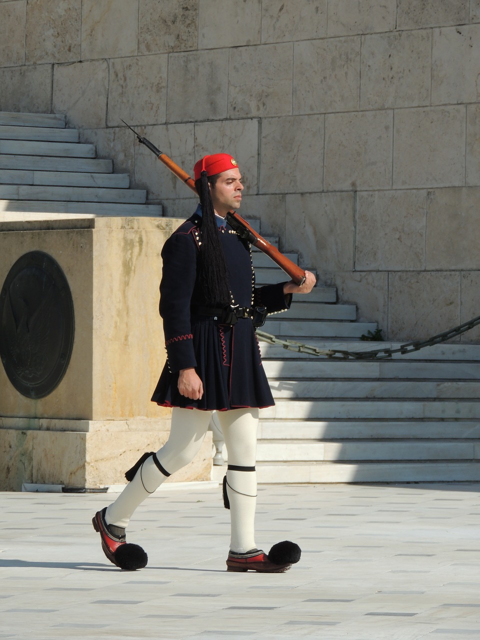 presidential guard athens greece free photo