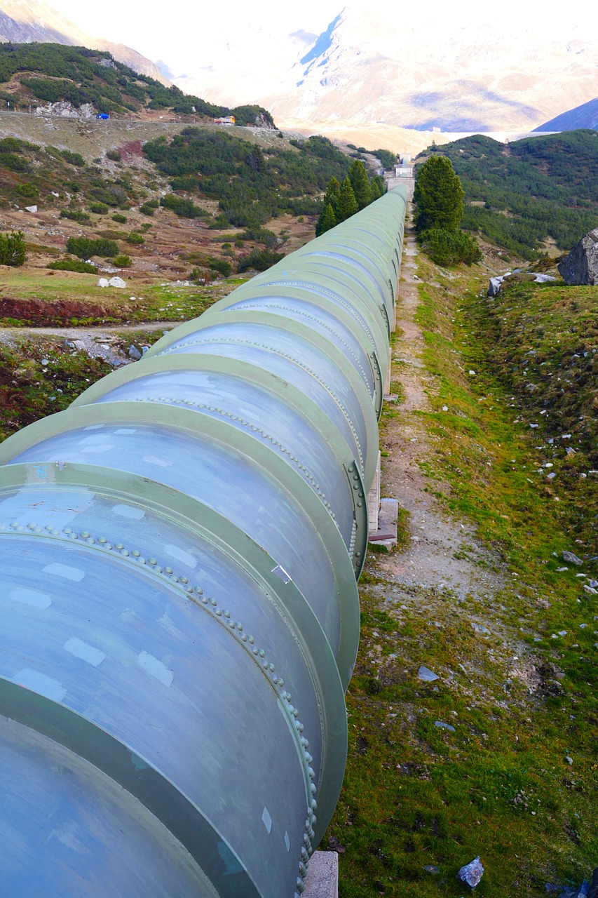pressure water line tube pipeline free photo