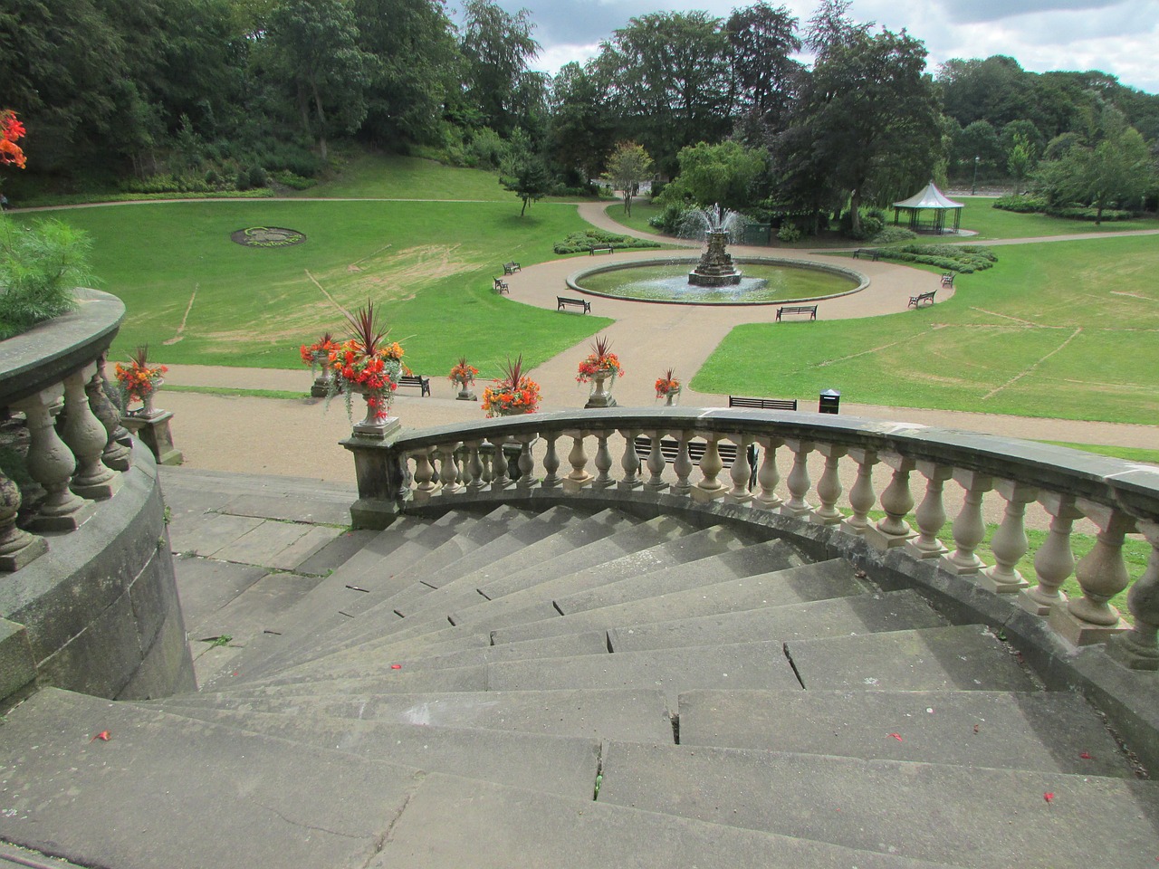 preston england stairs free photo