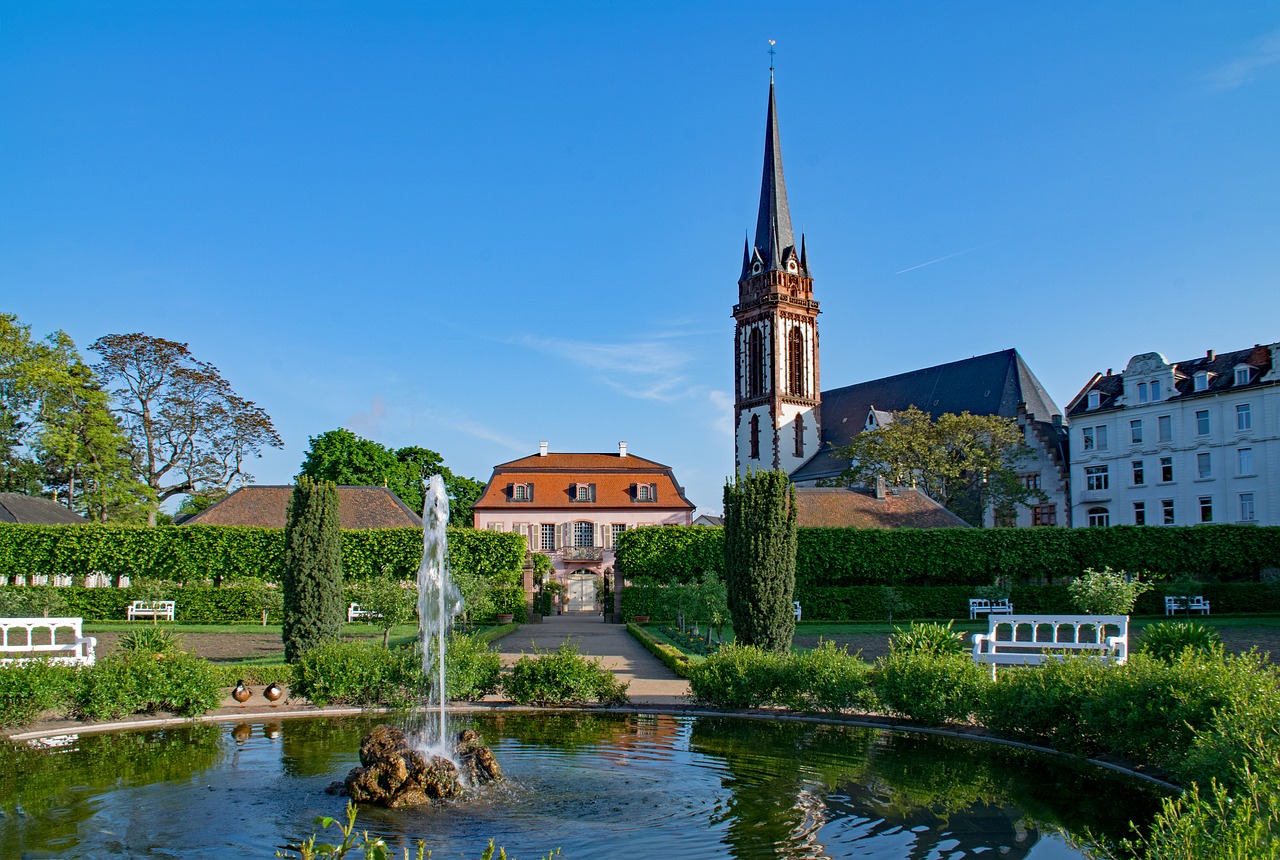 prince georgs-garden darmstadt hesse free photo