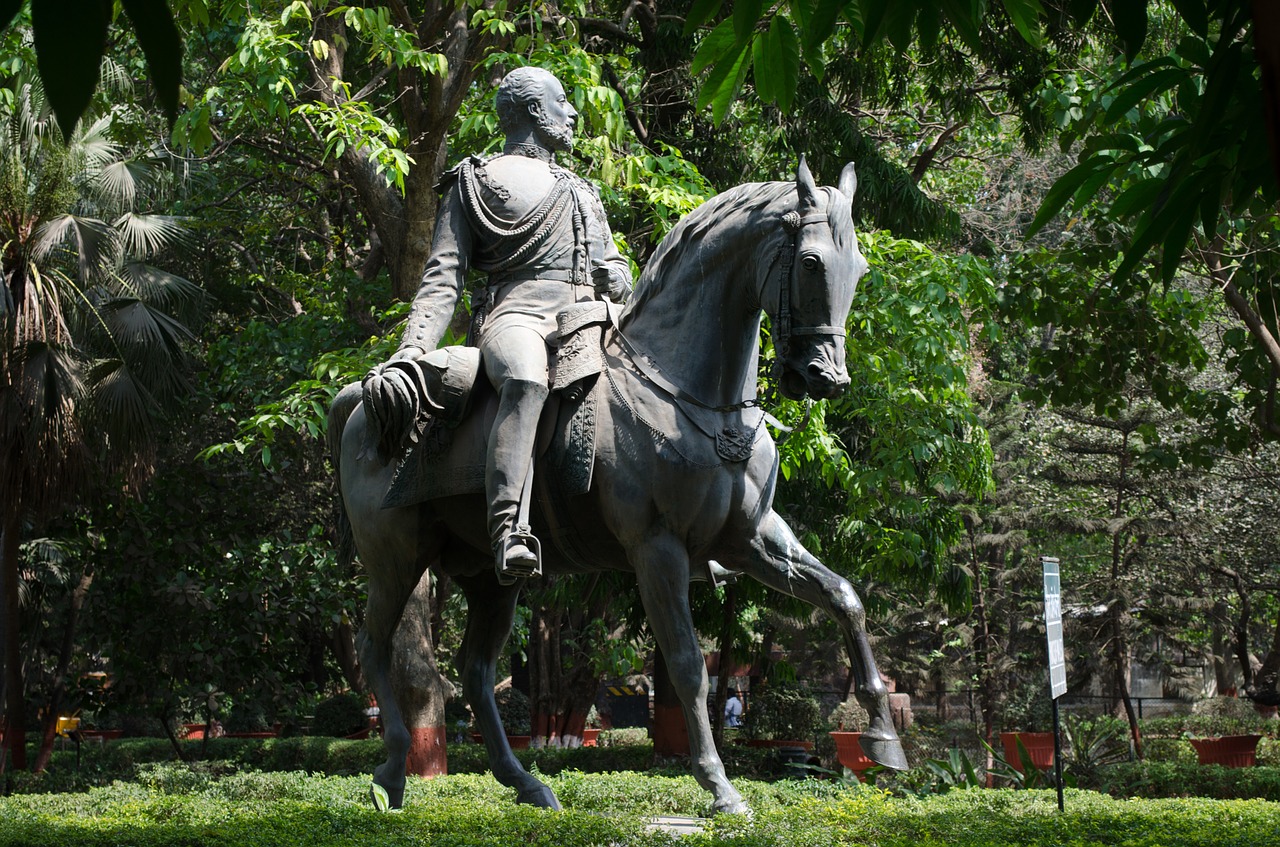prince of wales statue india free photo
