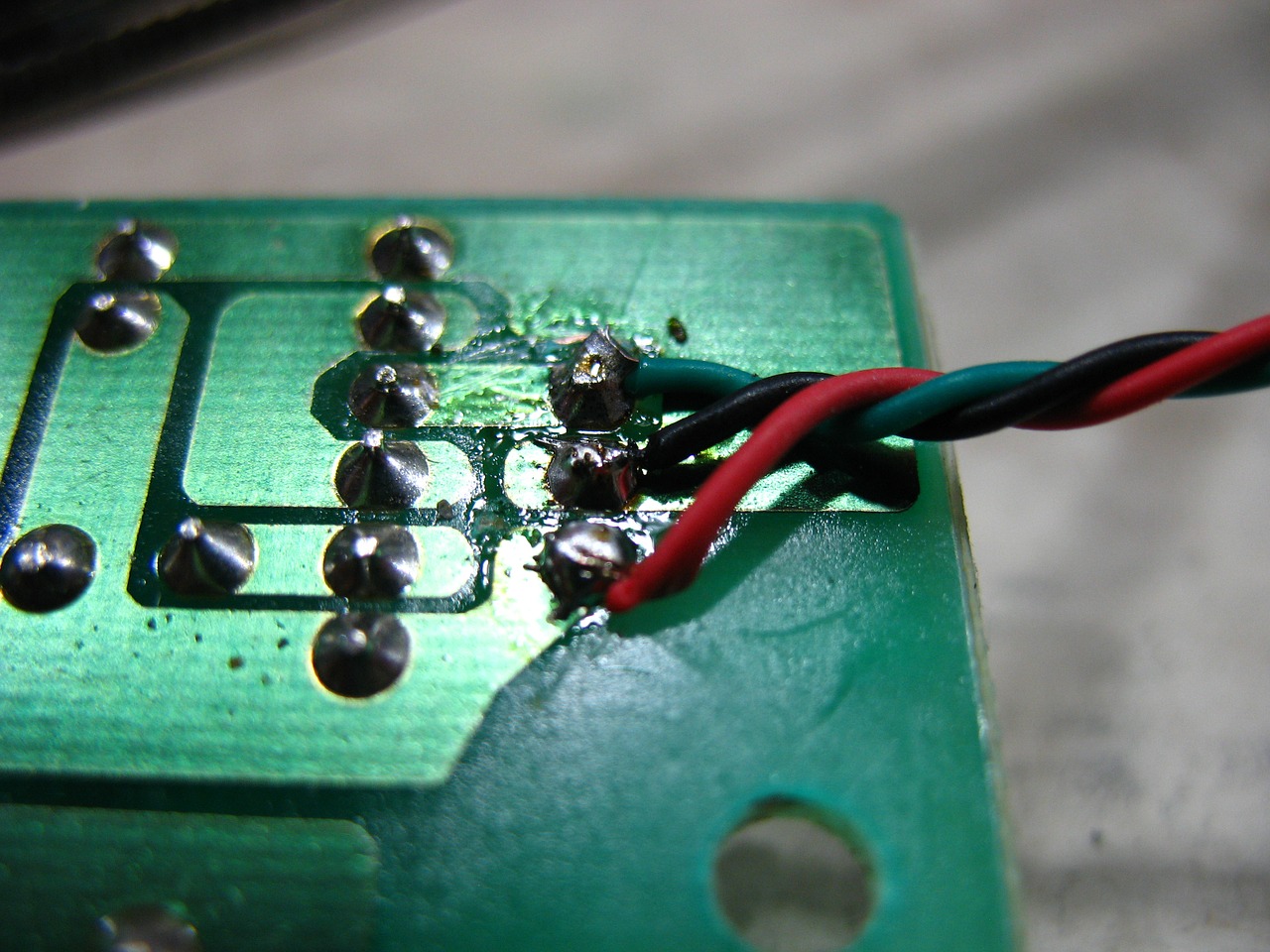 printed circuit board printed circuit soldering free photo