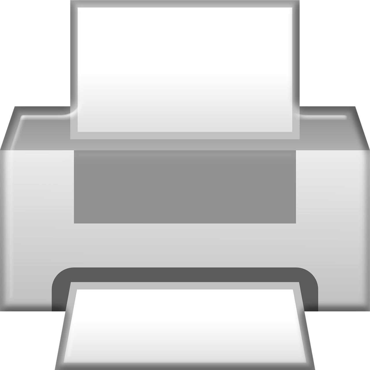 printer icon web free photo