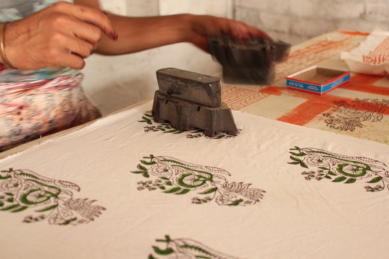 printing textiles dyes free photo