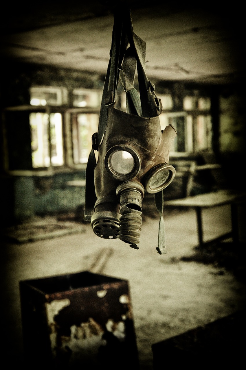 gas mask pripyat chernobyl free photo
