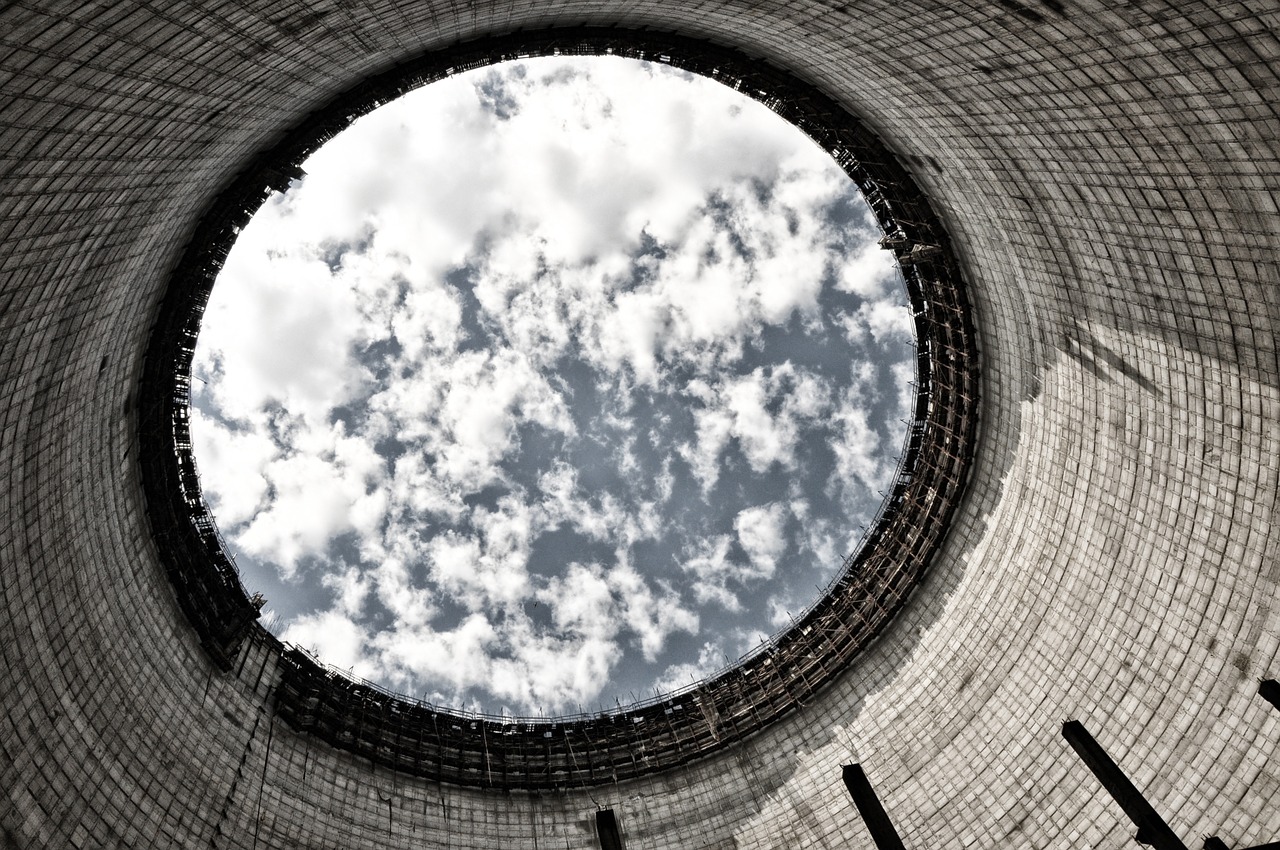 pripyat chernobyl cooling tower free photo