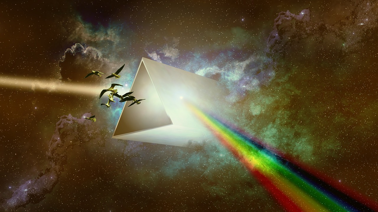 prism spectrum star free photo