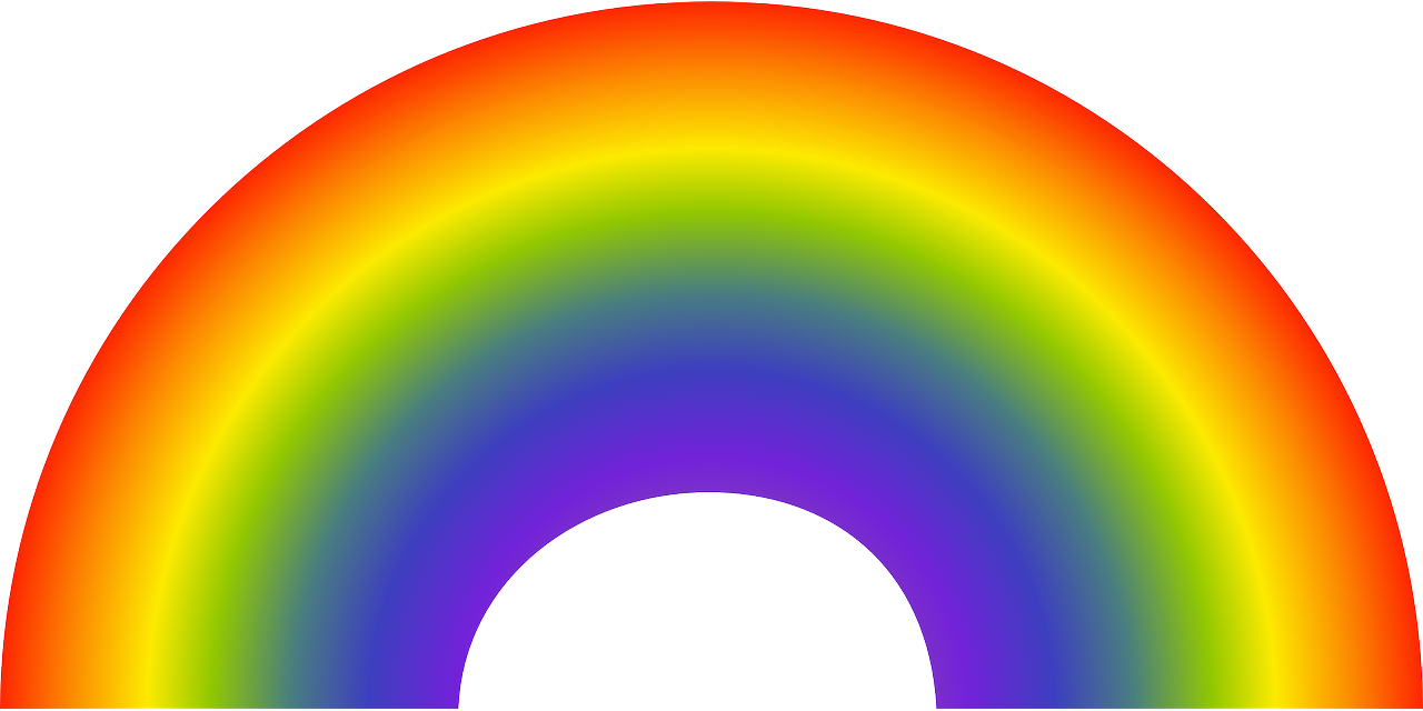 prismatic colors rainbow rainbow-colored free photo