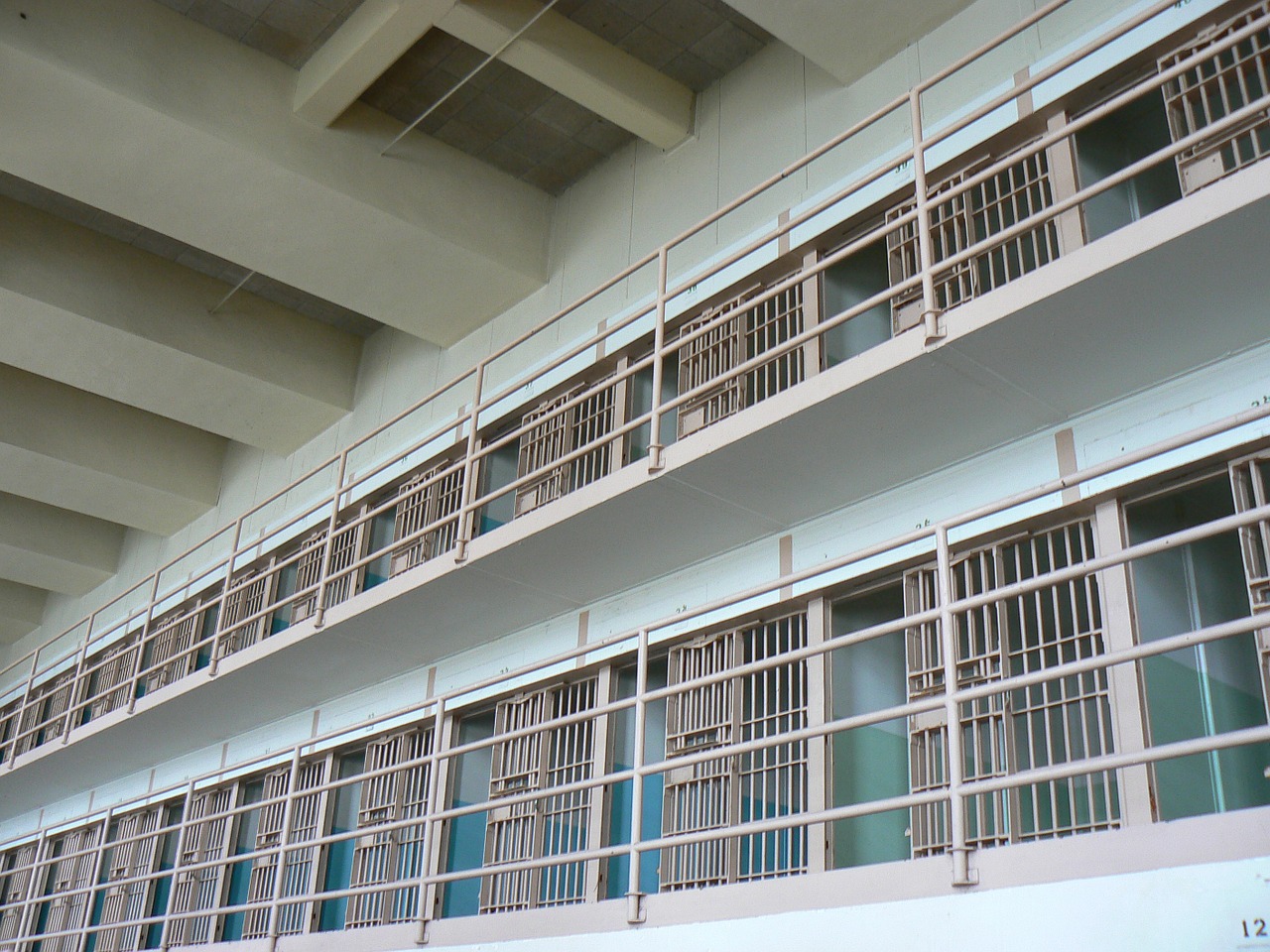 prison alcatraz prison wing free photo