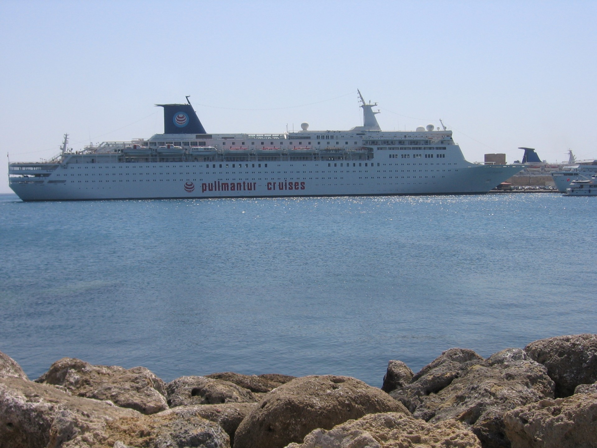 harbor ship rhodes free photo