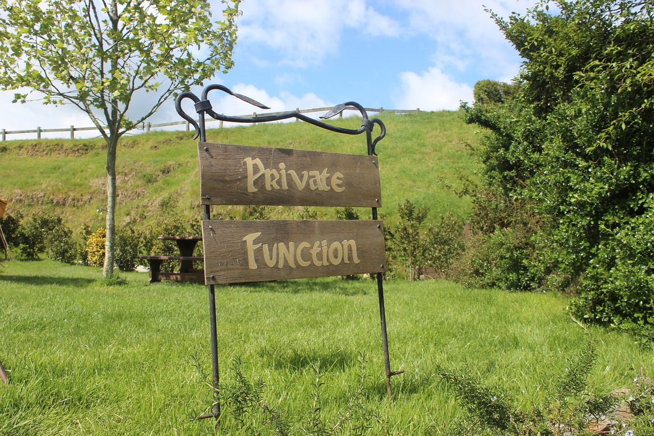 private function sign nz free photo