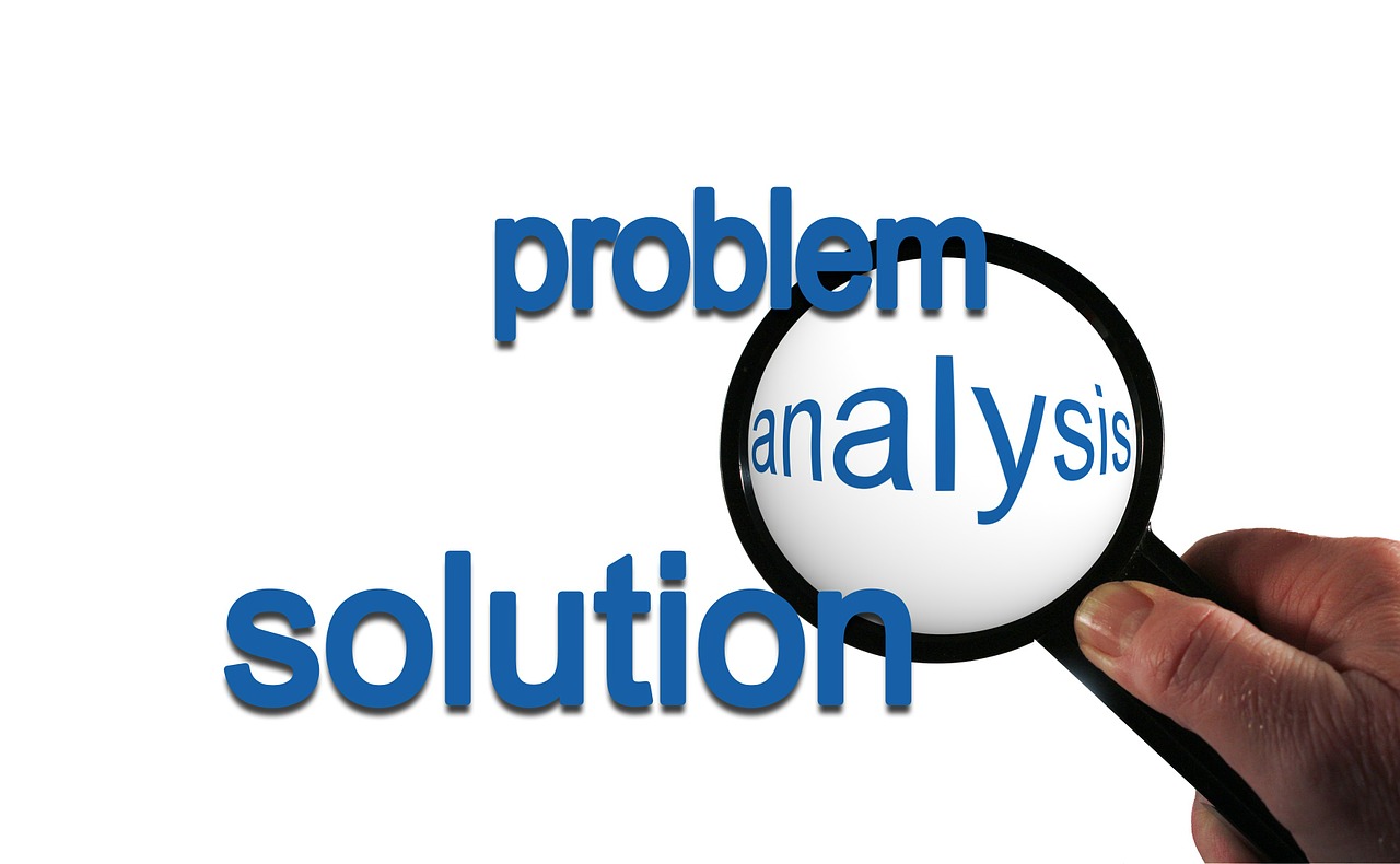 problem analysis solution free photo