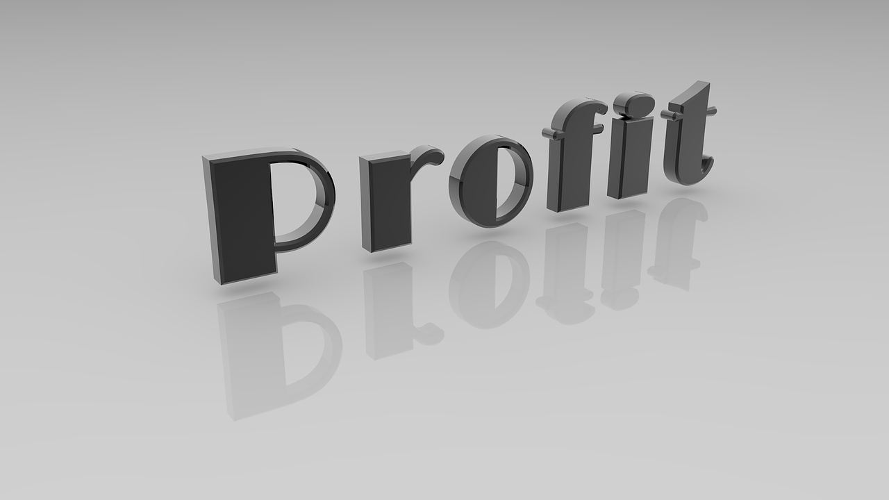 profit business reflection free photo
