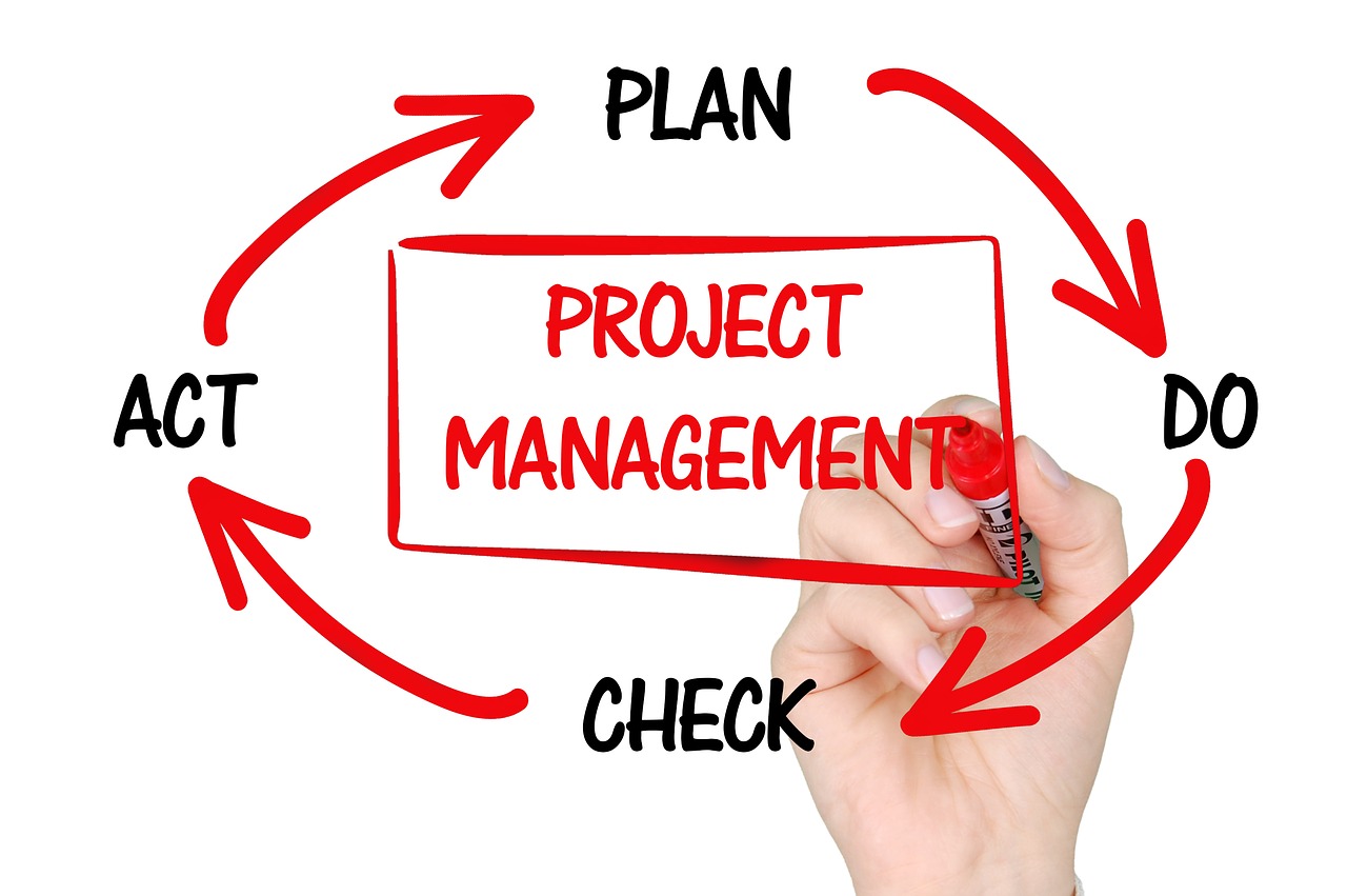 project management planning business free photo
