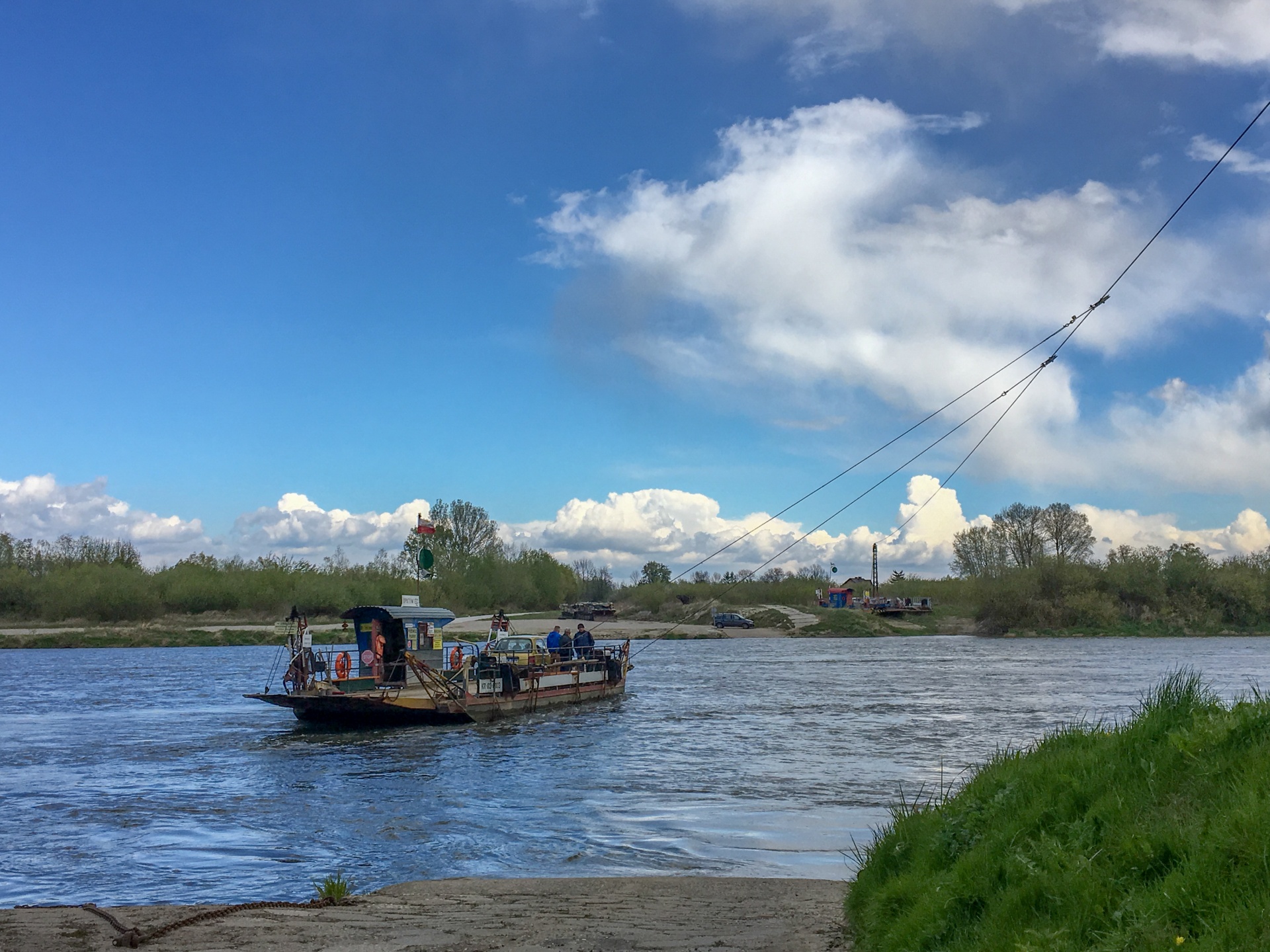 ferry river ferry for cars free photo