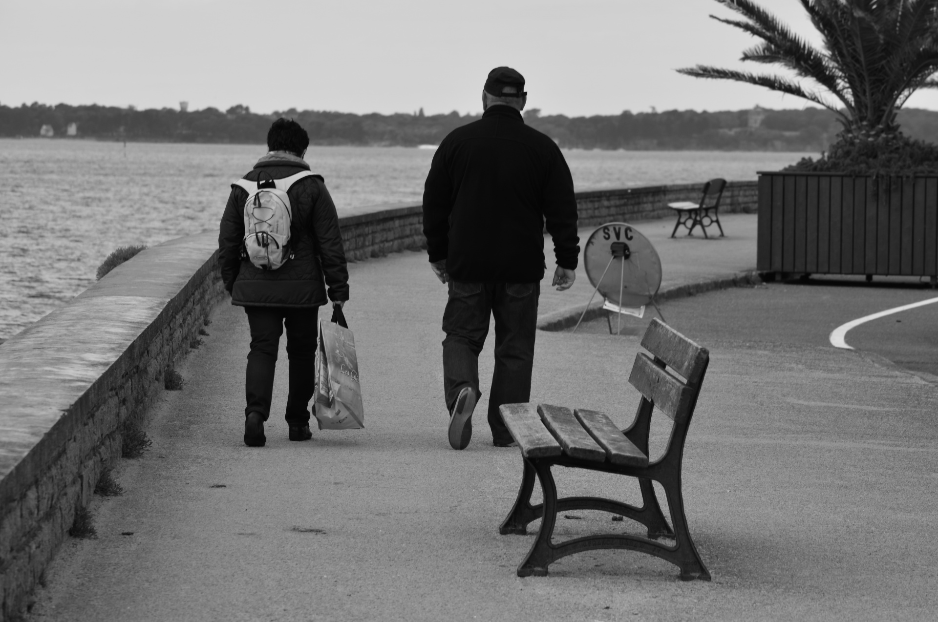 couple character walking free photo