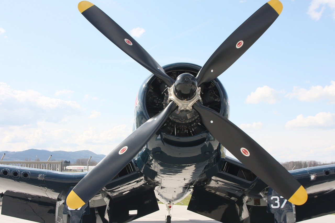 propeller aircraft aerobatics free photo