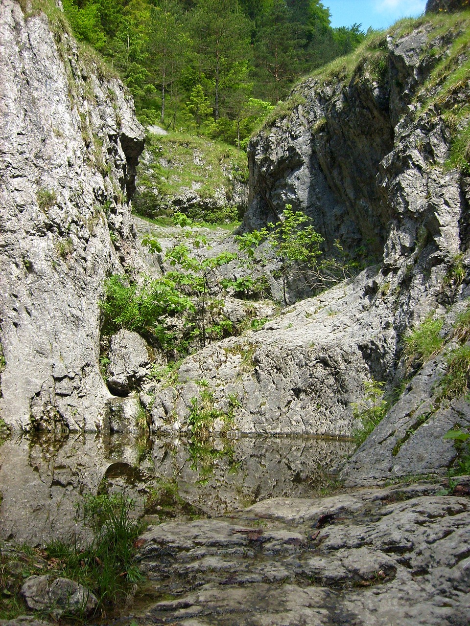 prosiecká dolina rocks nature free photo